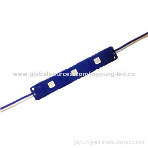 LED Channel Module Injection LED Module, 3-piece Water-resistant, 5050 SMD LED Module, 0.75W, IP65